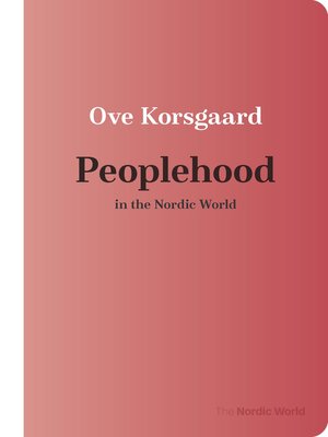 cover image of Peoplehood in the Nordic World